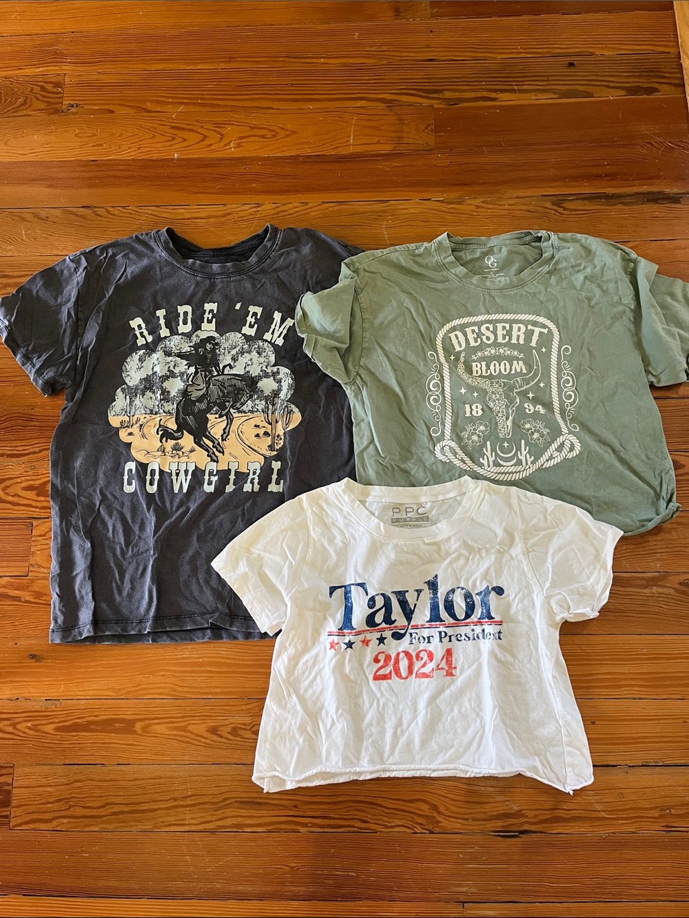 Ride 'Em Cowgirl Graphic T-Shirt, Desert T, Taylor Swift T Bundle Medium Bundle